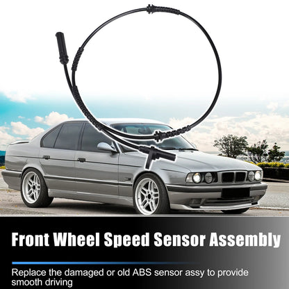Front Left Right ABS Wheel Speed Sensor for BMW 528i Base 3.0L