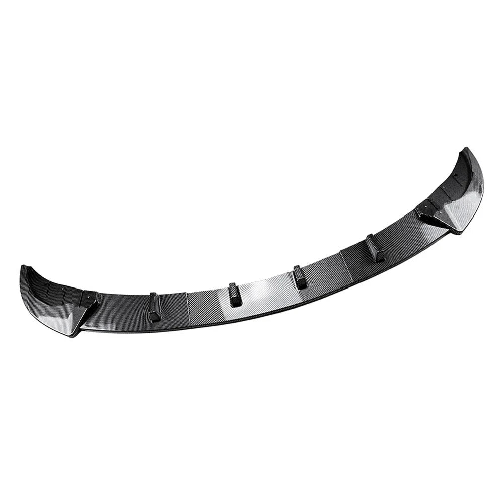 Carbon Look Front Bumper Spoiler Lip for BMW 5 Series F10 (2011-2014)