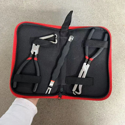3 Piece Automotive Disconnect Pliers for Electrical Connector Removal Universal