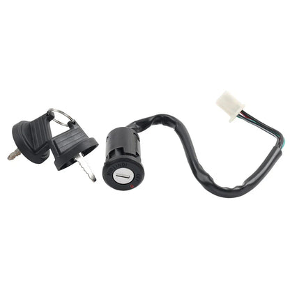 Black Motorcycle Handlebar Control Switches & Wiring Harness for Harley Dyna Vrod (2006-2017)