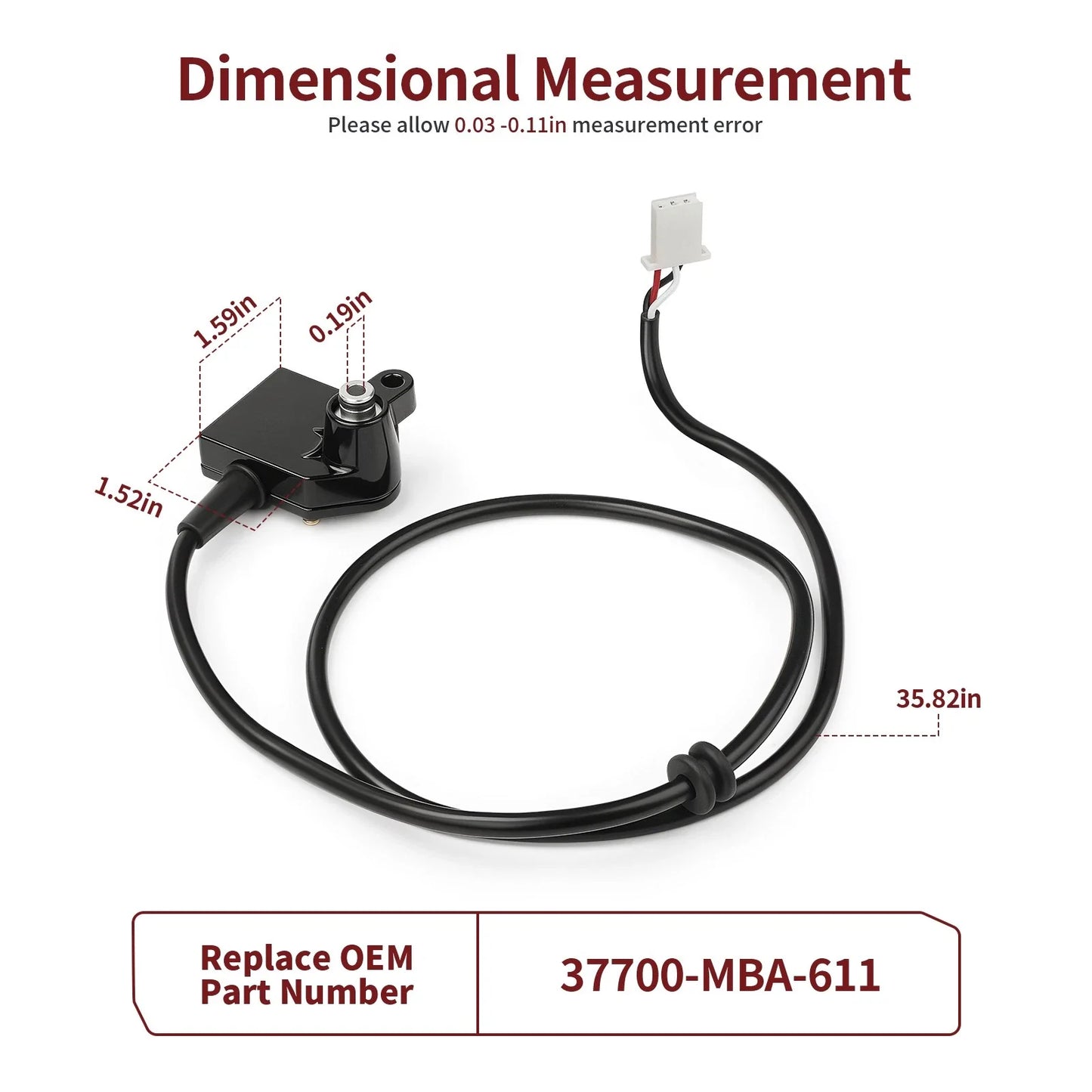 Speed Sensor Speedometer Switch for Honda Shadow 750 (2001–2007)