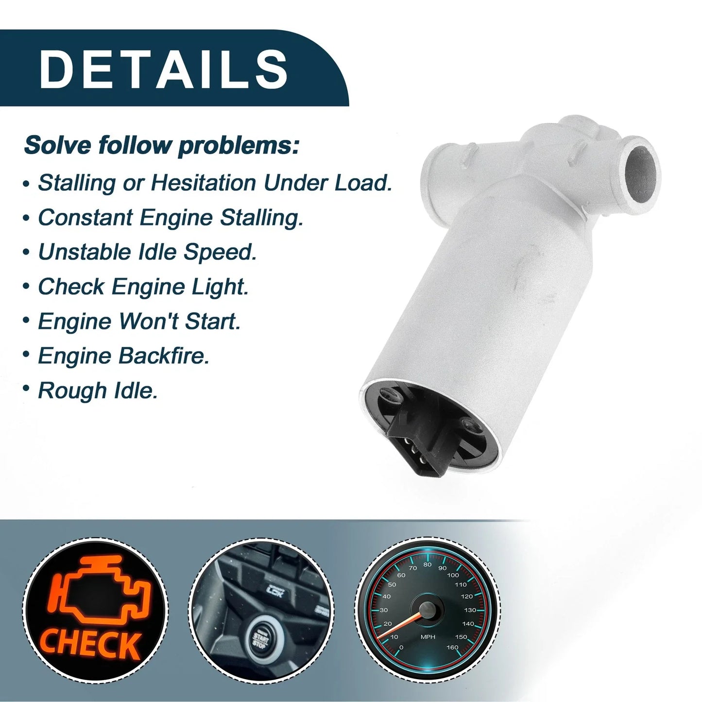 Car Idle Air Control Valve for BMW 325Ci (2001 - 2006)