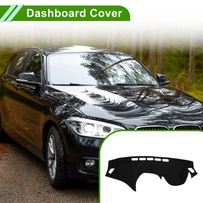 Dash Cover Mat for BMW 1 Series F20 (2012-2017) Sun Protector Pad Black