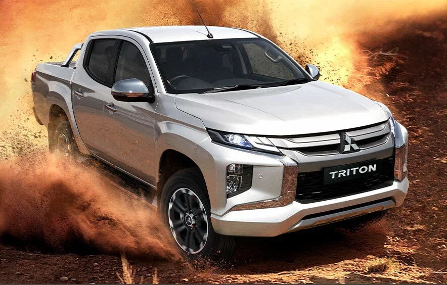 Chrome Cover Trim + Fog Lamp Spot Light for Mitsubishi Triton L200 (2019-2022)