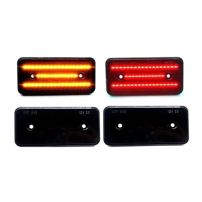 4x LED Side Marker Light for 02-14 Mercedes-Benz G-Class W463 G500 G550 G63