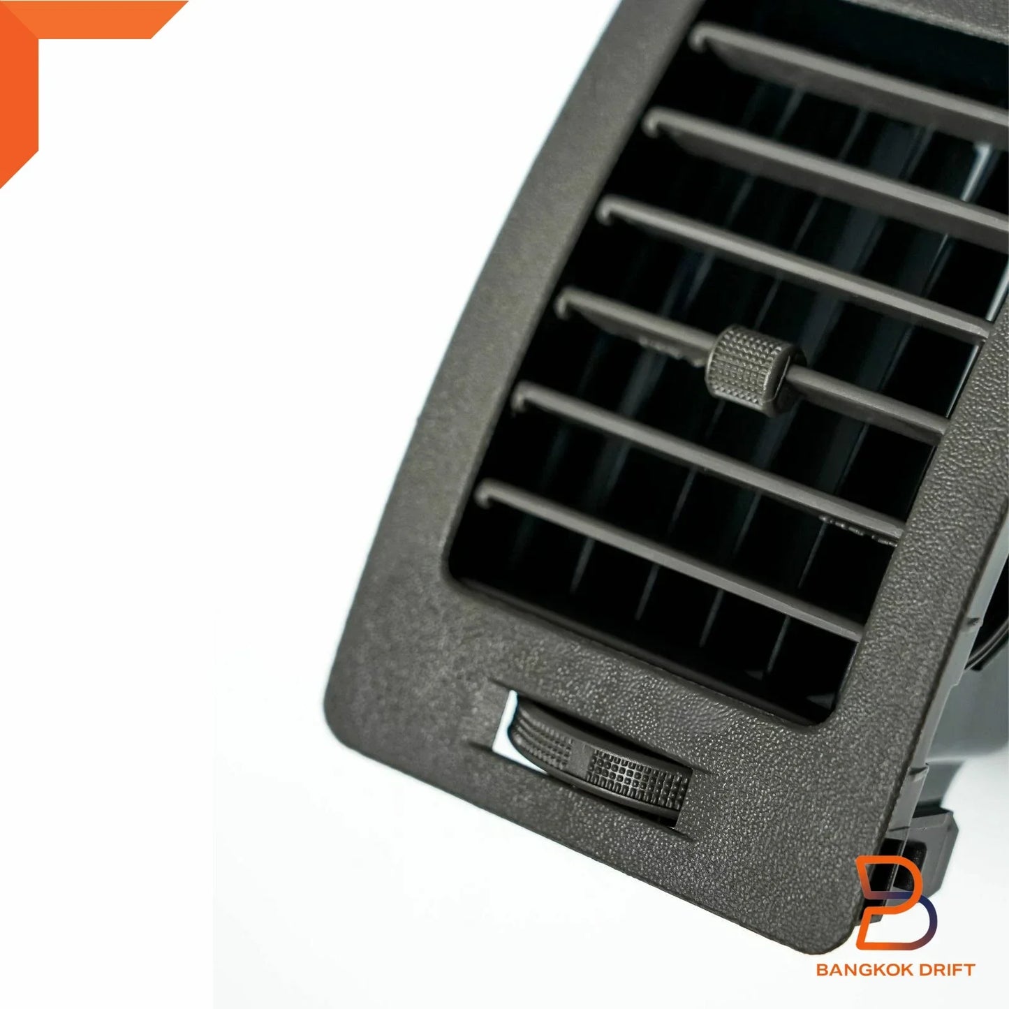 BLACK  LH+RH AIR A/C VENT GRILLES for TOYOTA HILUX UTE VIGO (2005-2014)