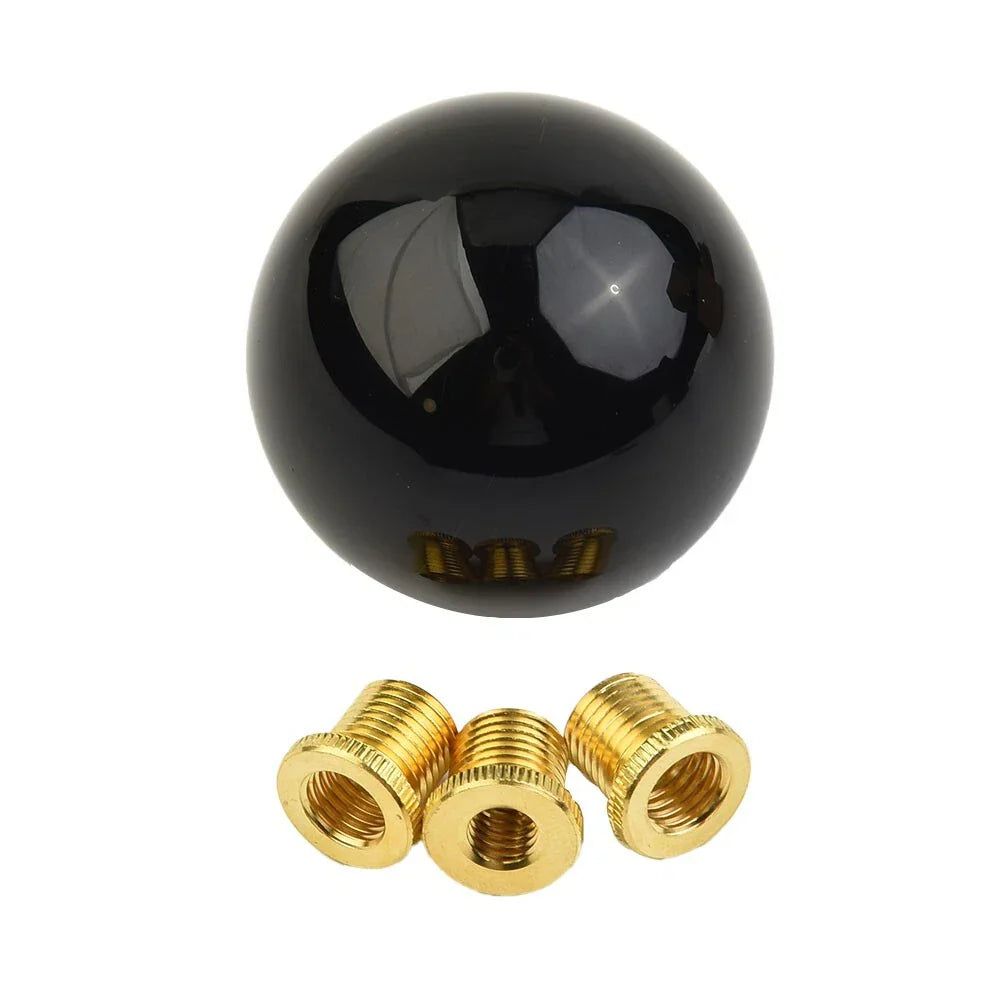 Gear Shift Knob / Black Acrylic Round Ball for Manual Transmission Cars