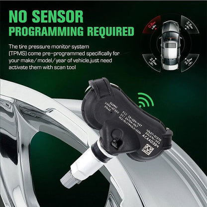 Set of 4 TPMS Tire Pressure Sensor for Toyota Sienna Tundra