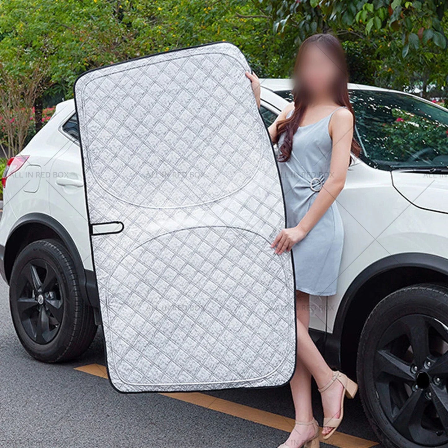6 Layer Thick WindScreen Sun Shade for Hyundai Kona (2017-2023) UV Protection