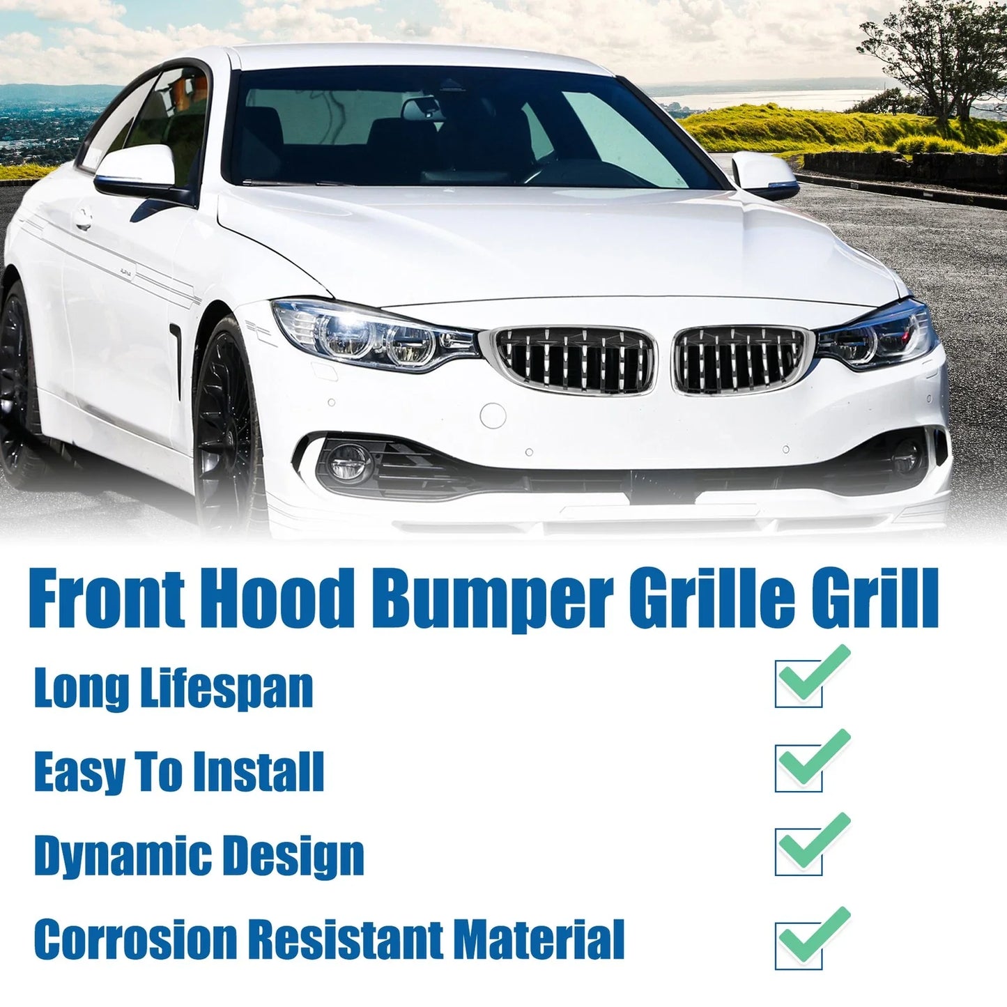 1 x Front Hood Bumper Grille for BMW 428i xDrive 440i