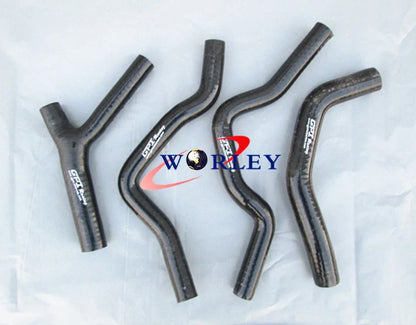 Black Silicone Radiator Hose for Honda CR500R CR 500 R (1985-1988)