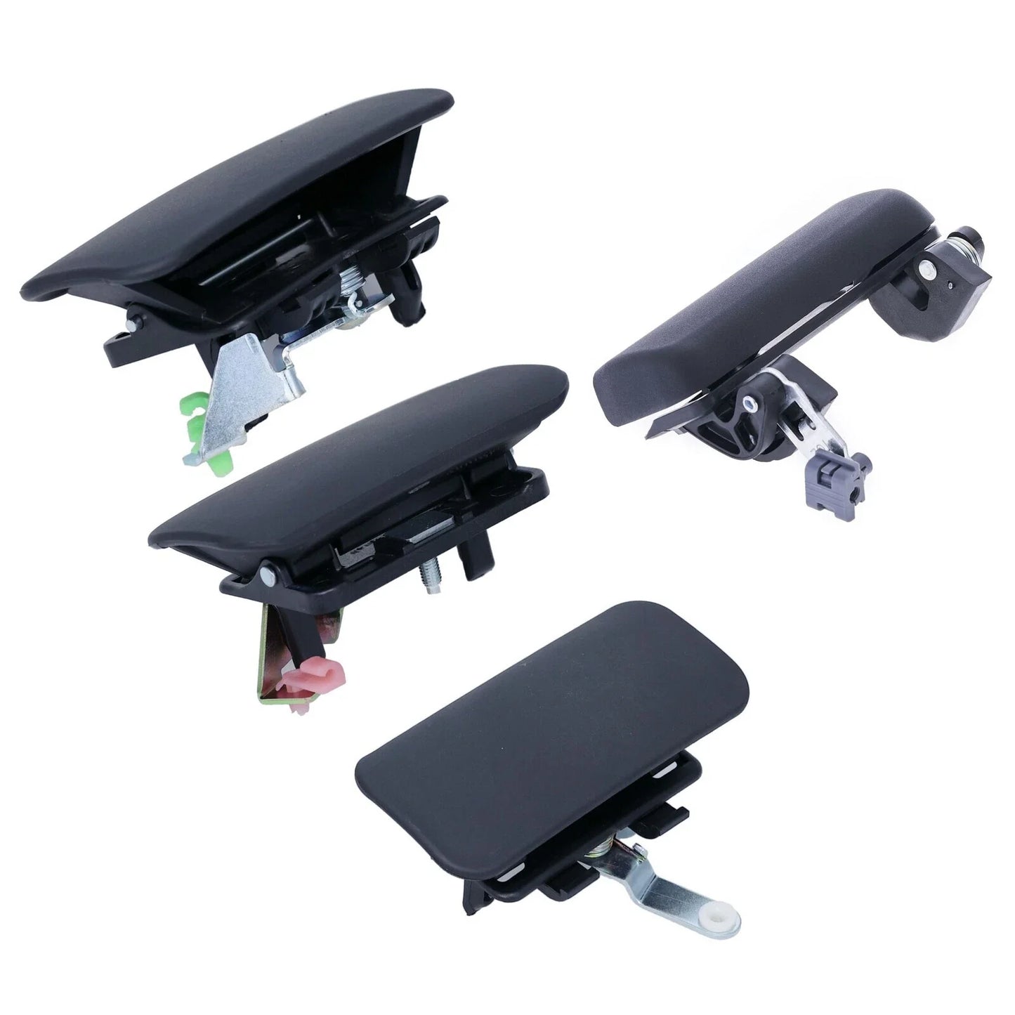 Set of 4 LH/RH Front & Rear Exterior Door Handle for Ford Transit (2000–2013)