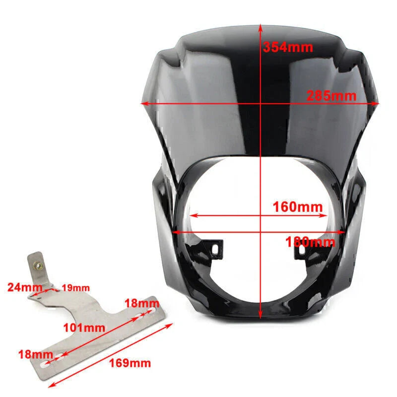 ABS Front Headlight Fairing Cover for Harley Softail Breakout (2018-2022)