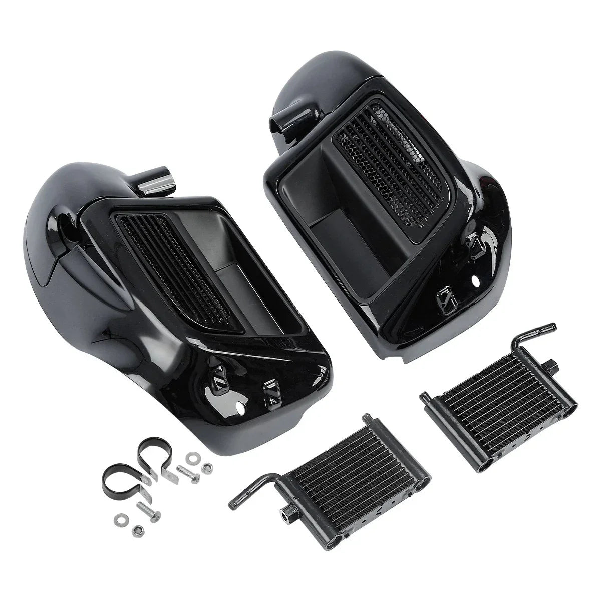 Vented Fairings Radiators Engine Guard Bar for Harley Road Glide (2014-2024)