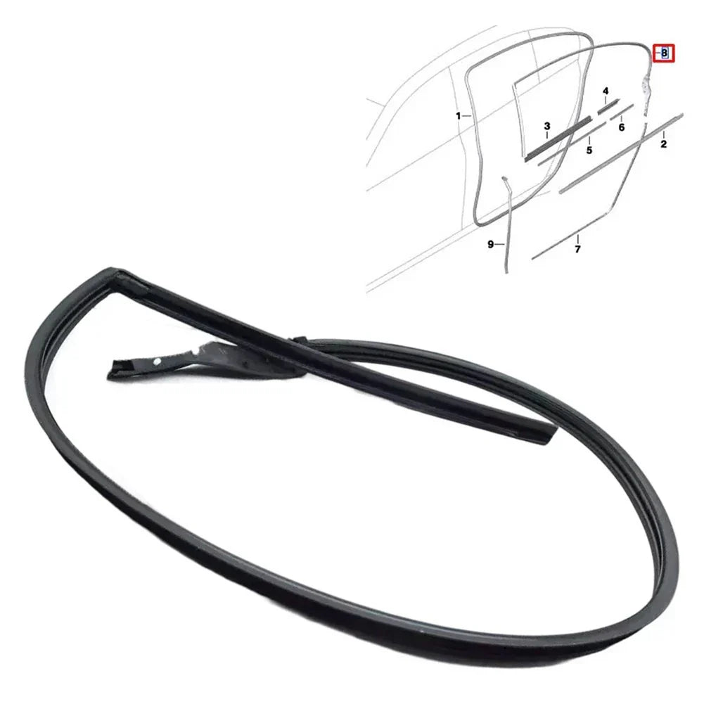 ABS Rear Right Door Roof Seal for BMW 7 Series (2008–2015)