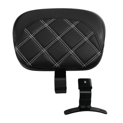 Front Rider Driver Backrest Pad for Harley Touring Road Glide (2009-2023)