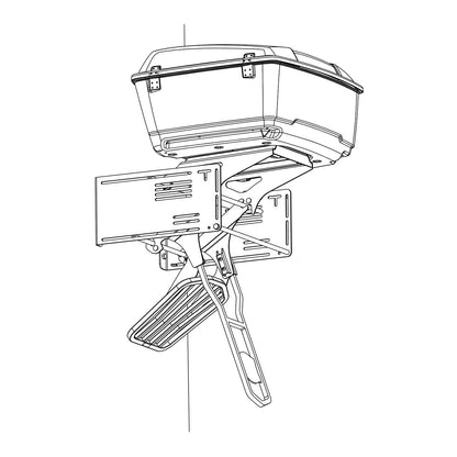 Wall Mount Storage Rack for Harley Road King Touring Glide US