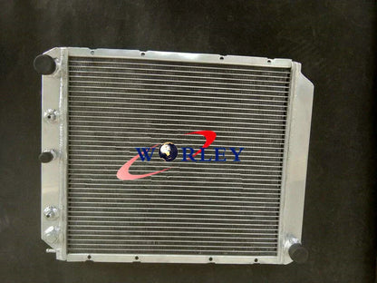 3 Row Radiator & Fan for Volvo 240 242 244 245 264 265 740 745 760 780 940 (1982-1998)