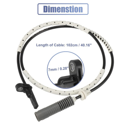 ABS Wheel Speed Sensor Rear Left & Right for BMW 328i