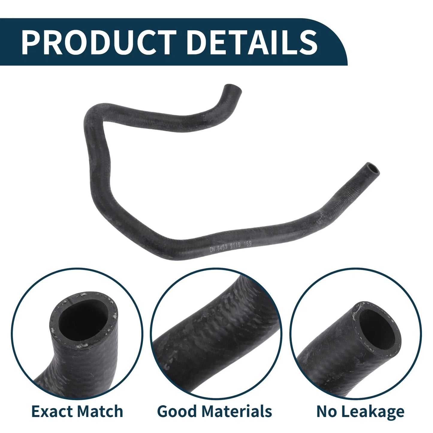 Radiator Hose for BMW 750i Water Pipe (2010-2015)