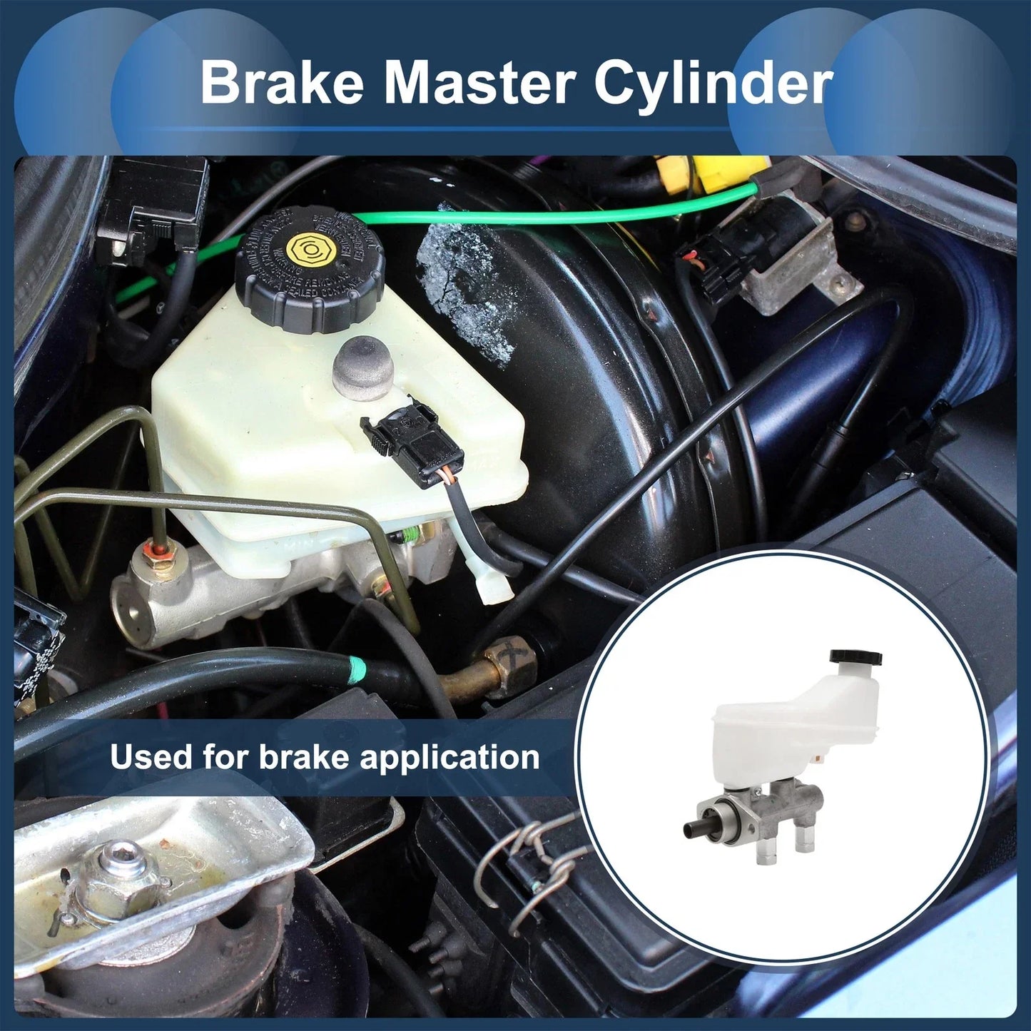 Brake Master Cylinder with Reservoir for Hyundai i10 (2007-2010)