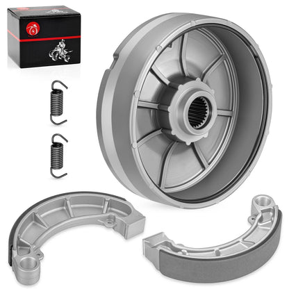 Rear Brake Drum Hub & Shoes for Honda Foreman 450 TRX450FE/FM/S/ES (1998–2004)