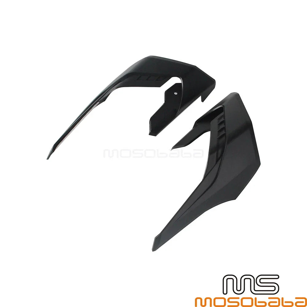 Black Universal Winglets Side Fin Trim Covers for Honda CB650R (2018-2023)