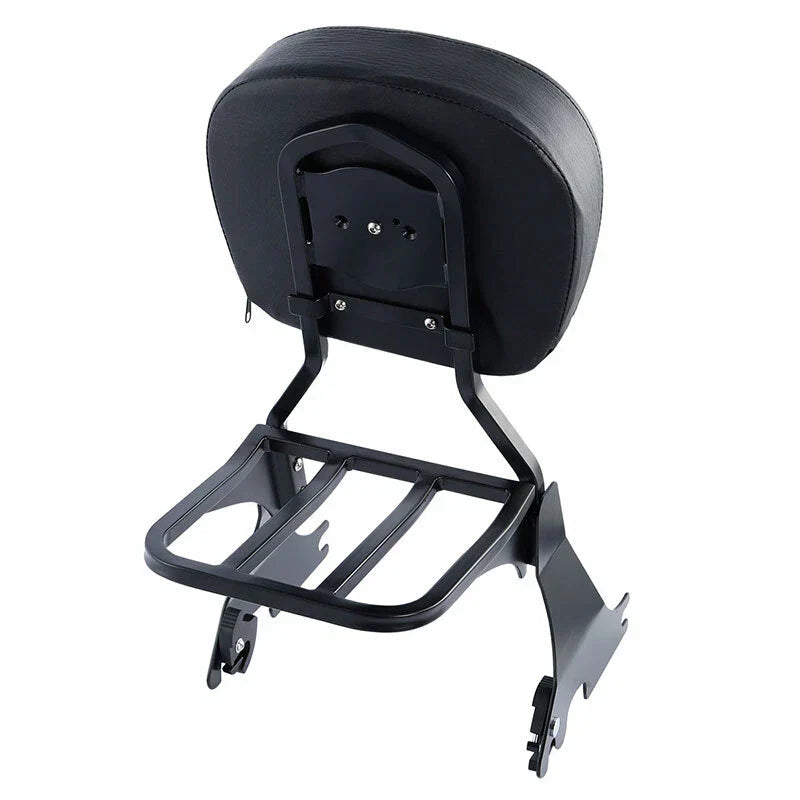 Sissy Bar Backrest Luggage Rack for Harley Sportster Forty-Eight (2004-2022)