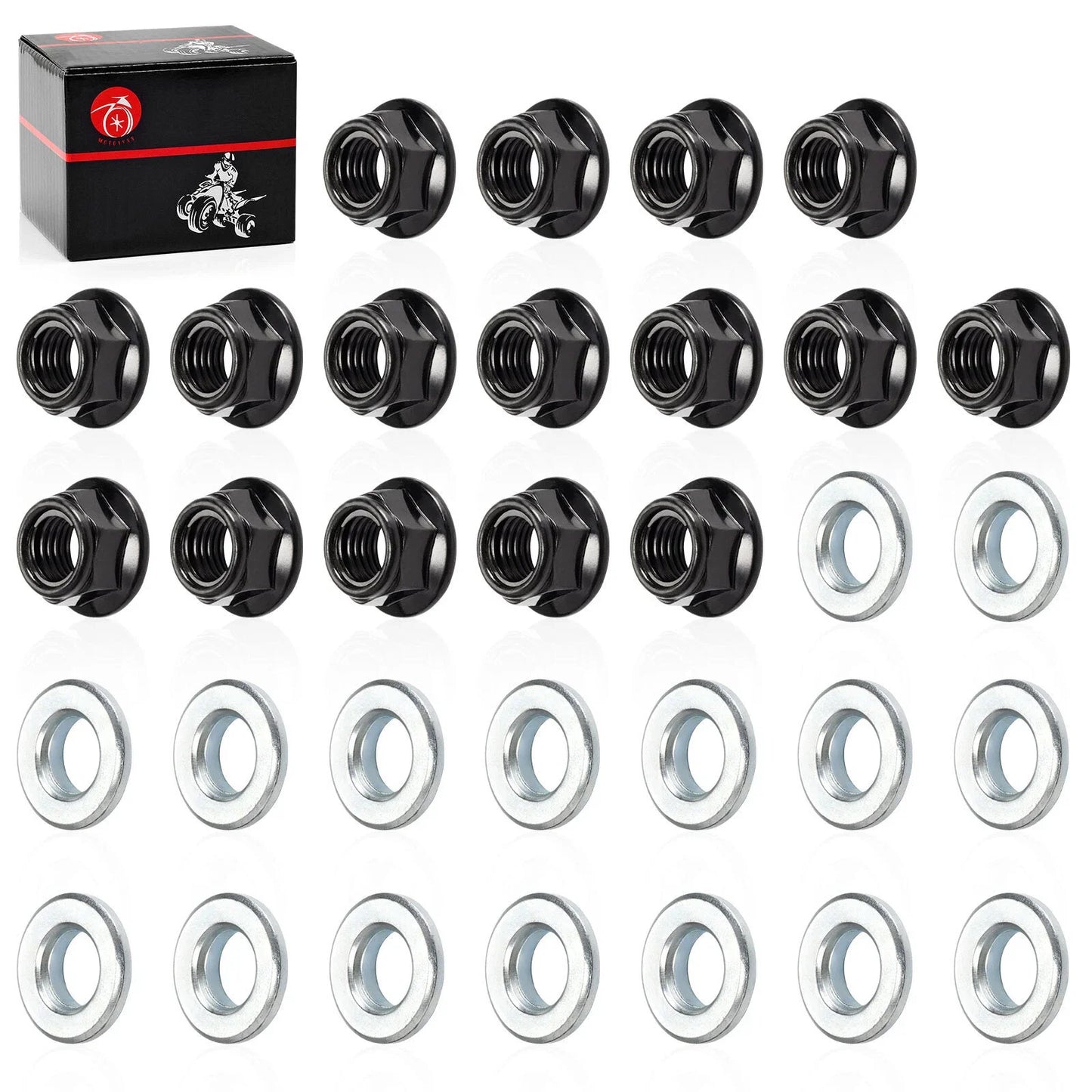 Wheel Nut & Washer Kit for Yamaha Grizzly 600 (1999–2001)