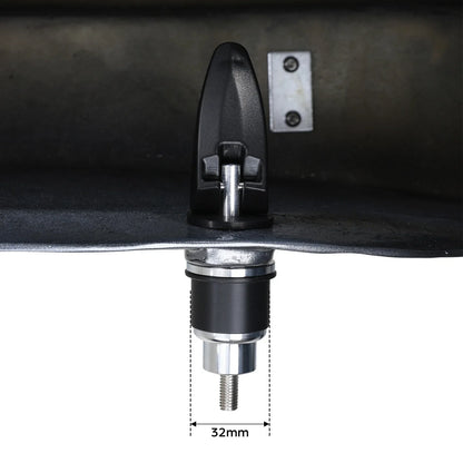Quick Release Saddlebag Backrest Spools for Indian Chieftain (2014-2024)