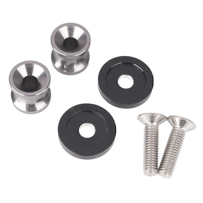 8mm Grey Swingarm Sliders for Honda Suzuki Ducati Motorcycles