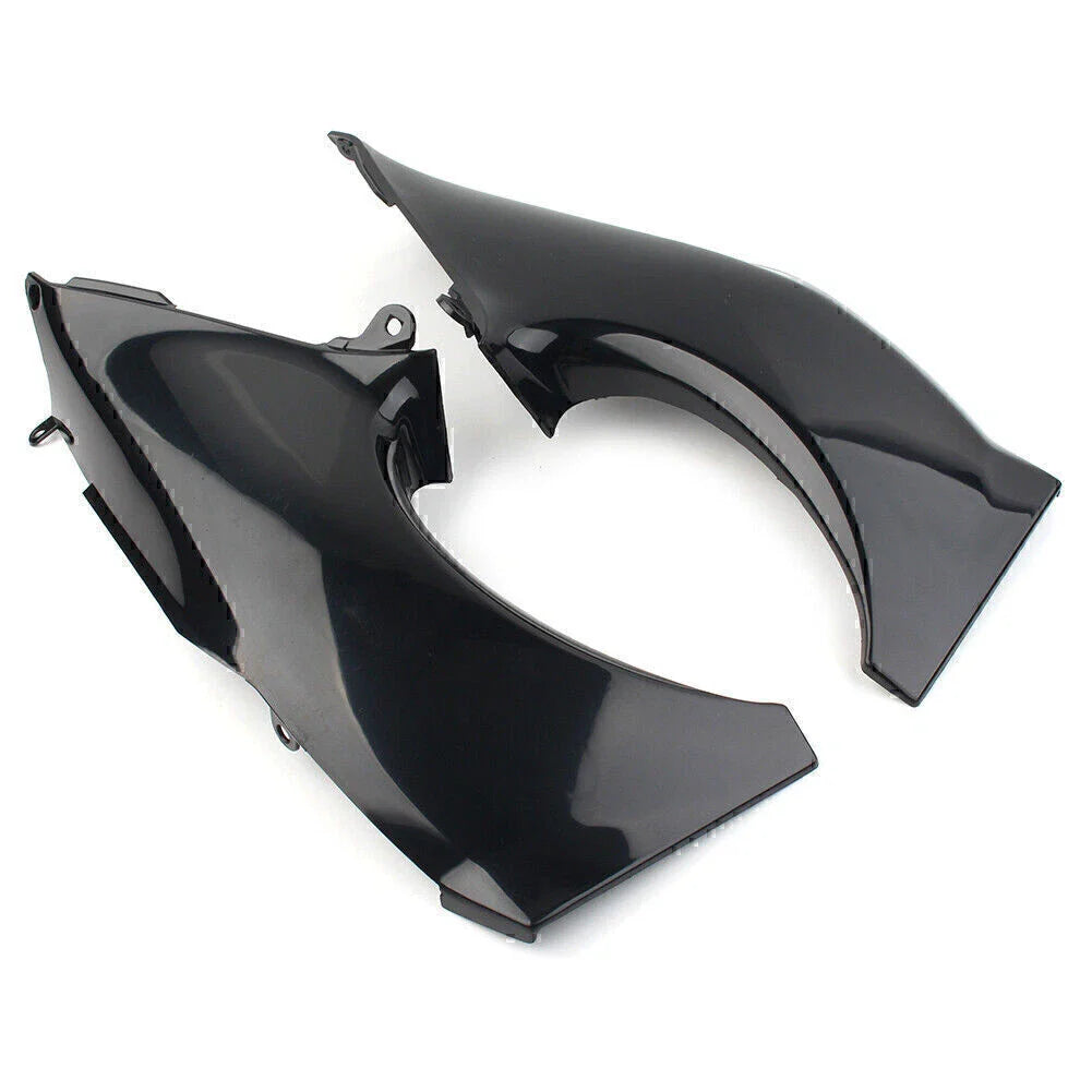 Black ABS Air Duct Tube Covers for Kawasaki ZX12R (2000-2001)