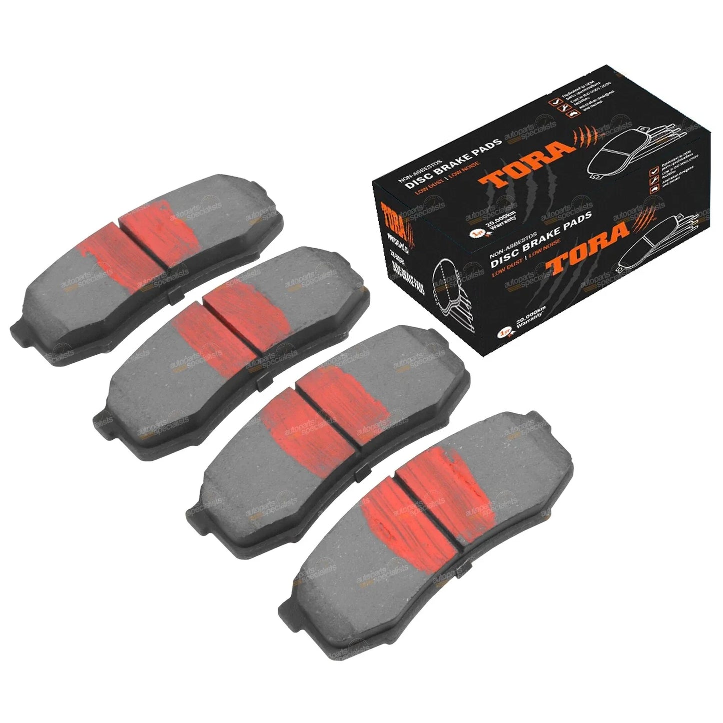 4x4 / Rear Disc Brake Pad Set for Prado (1993–2013)