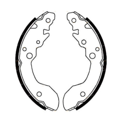 Rear Brake Shoes Set for Suzuki X-90 SZ416 4x4 1.6L (1996-1998)