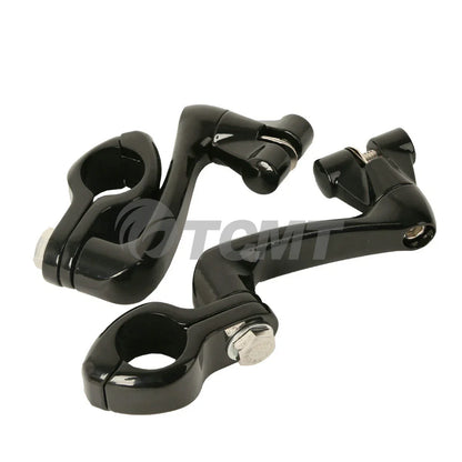 1 1/4" Engine Guard Male Mount Foot Pegs for Harley Dyna (2006-2023)