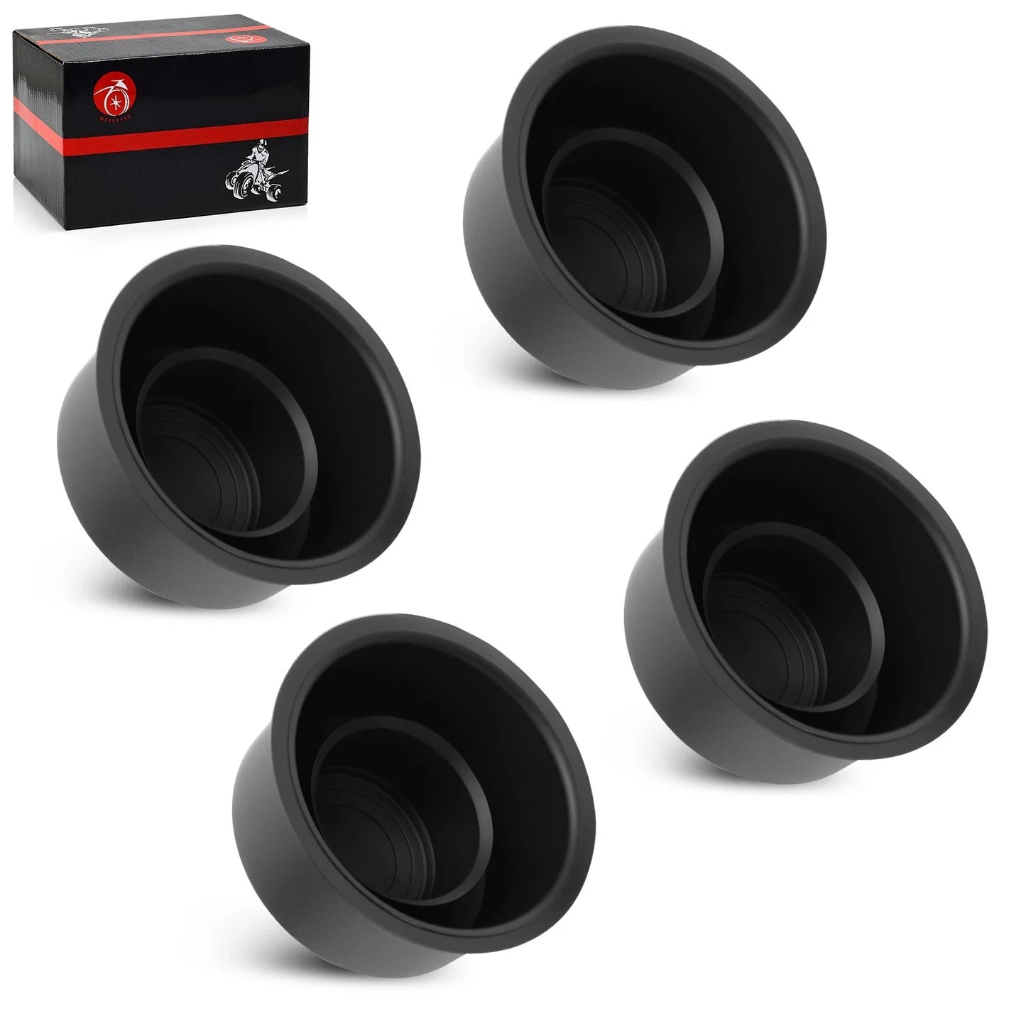 4 x Front Rear Wheel Caps for Yamaha Big Bear 400 YFM400 (2007–2012)