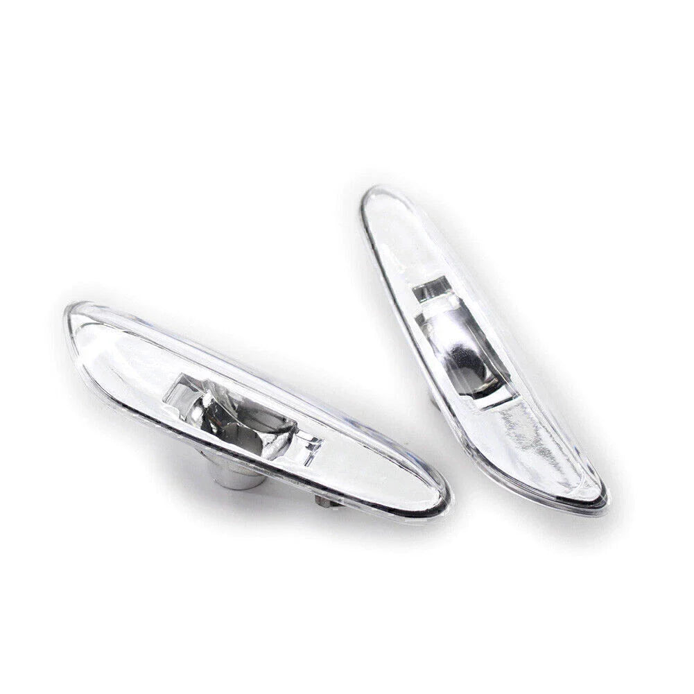 Clear Side Marker Light Turn Signal Lamp for BMW E46 4DR (2002-2005) -