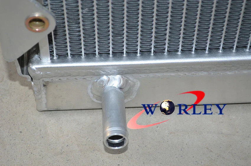 52mm Aluminum Radiator & Fans for Mazda R100 Familia (1968-1978)