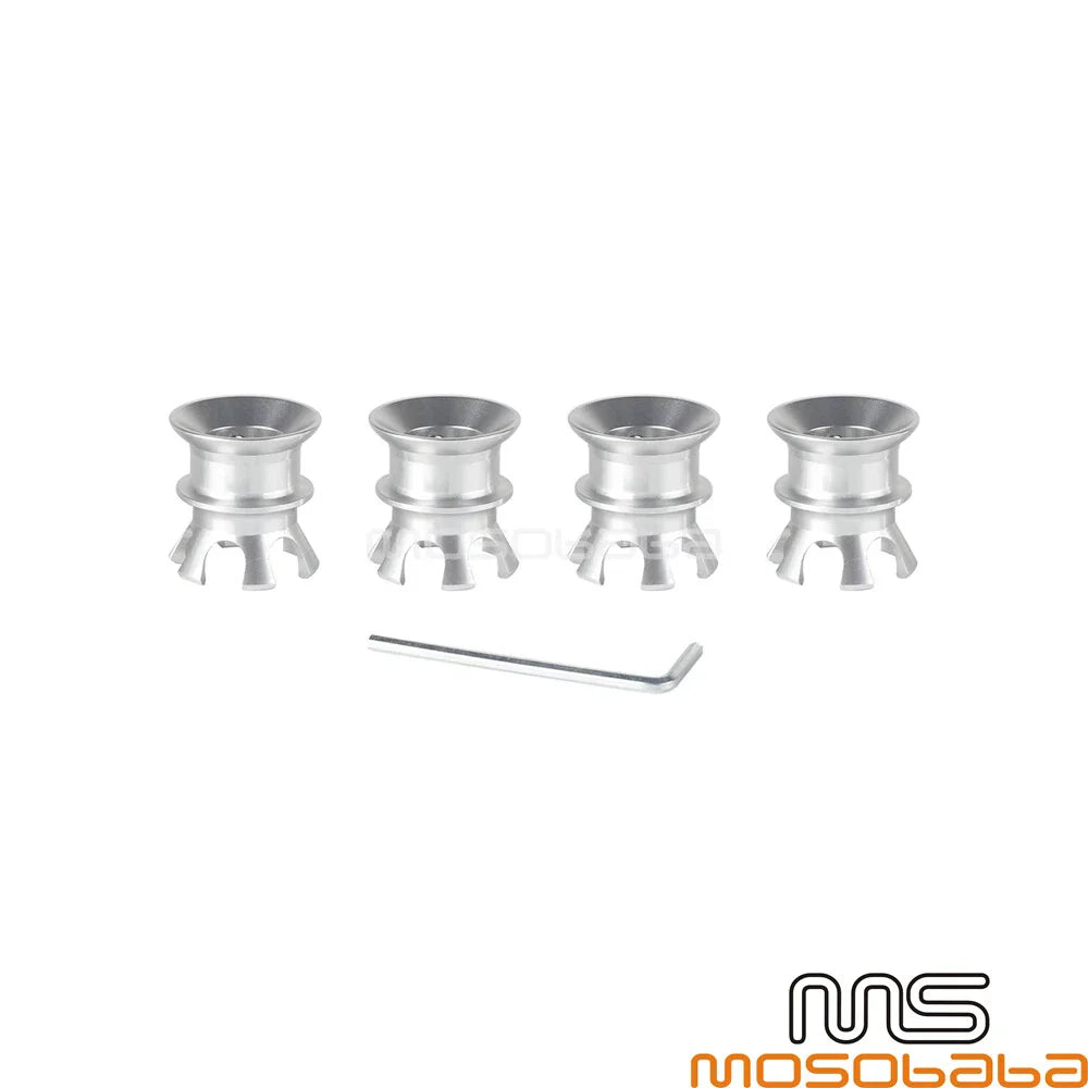 4 Pcs Head Bolt Engine Cover Nut Caps for Harley Twin Cam Big Twin 1340 Evo