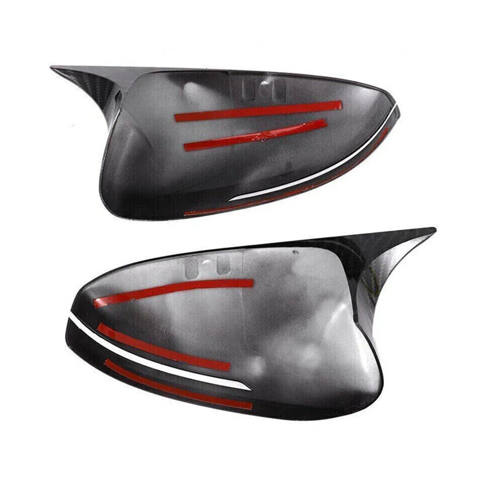 Carbon Fiber Look Rear View Side Mirror Covers for Kia Optima (2011-2015)