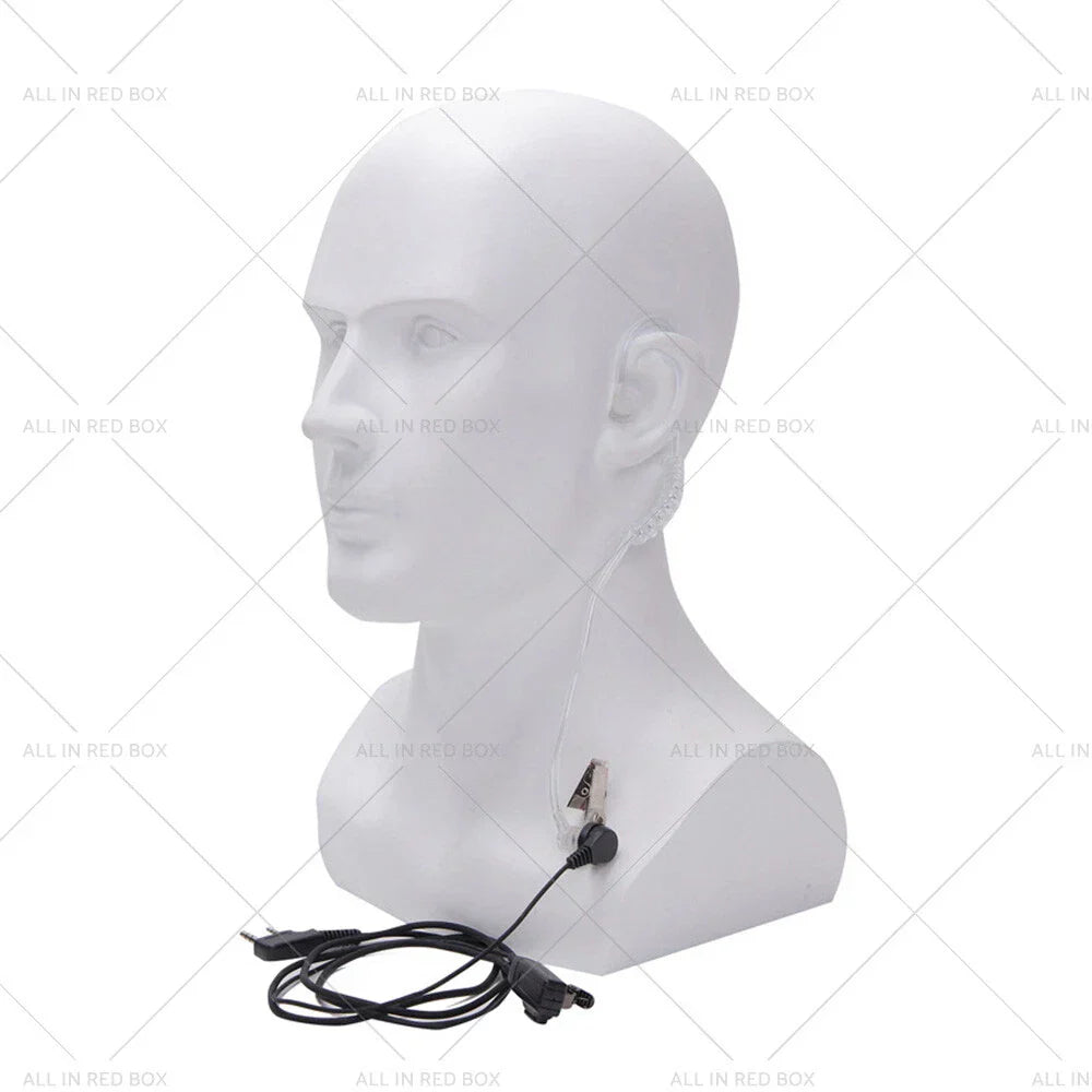 Covert Acoustic Tube Earpiece Headset Mic for Baofeng Kenwood