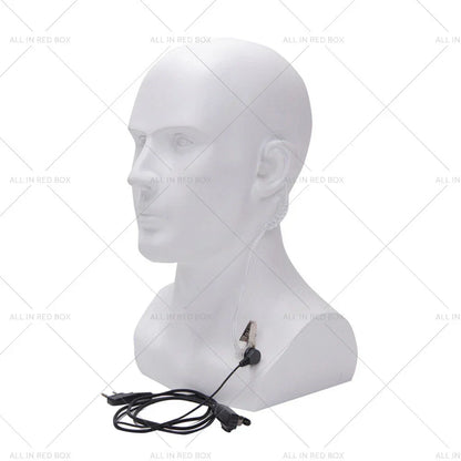 Covert Acoustic Tube Earpiece Headset Mic for Baofeng Kenwood