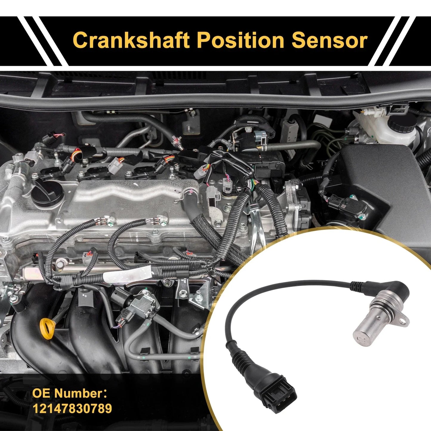 Crankshaft Position Sensor 3.2 for BMW Z3 M Coupe E36 (2001 - 2003)