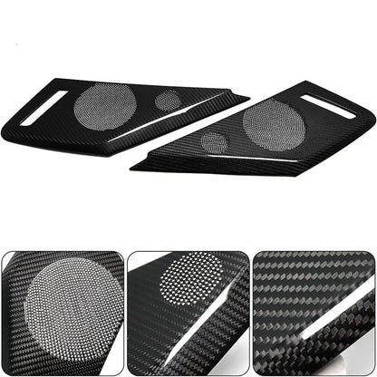 Real Carbon Side Door Speaker Covers for 20-23 Chevrolet C8 (2020-2023)