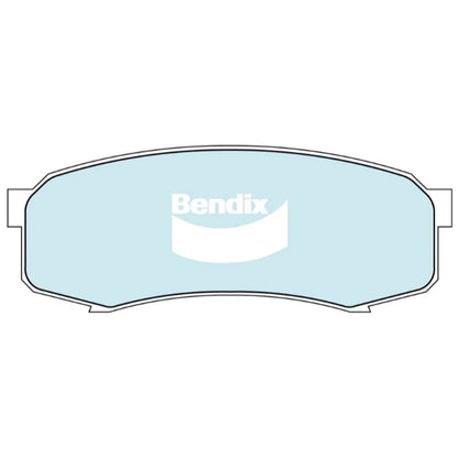 Rear Disc Brake Pad Set for Landcruiser 105 Series 1FZ-FE 1HZ (1998–2007)