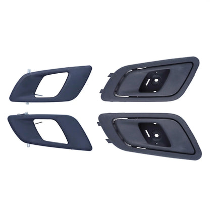 Door Handle 4x Front/Rear Left+Right Inner Black for Ford Ranger & BT50 (2011–2019)