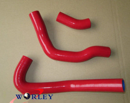 Red Radiator Hose for Nissan Silvia S13 180SX CA18DET Turbo (1989-1994)