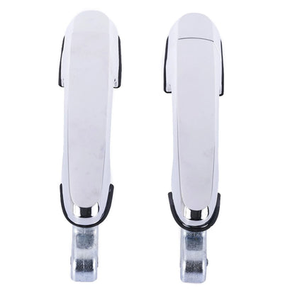 2 x Rear Left + Right Outer Door Handle Chrome for Hyundai Tucson (2004–2010)