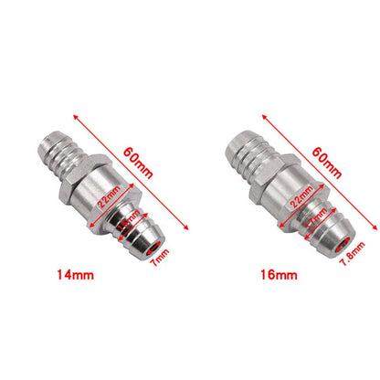 12mm One Way Check Valve for Gas Diesel Fuel