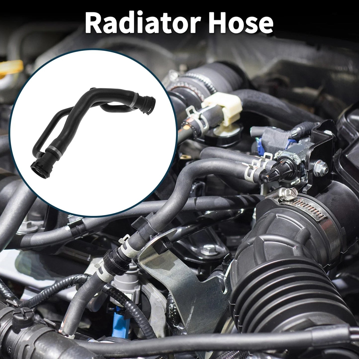 Radiator Hose for BMW E60 550i (2006-2010)